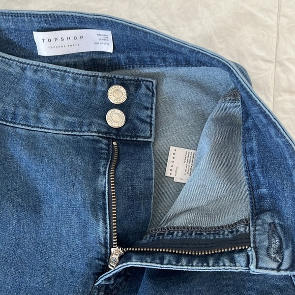 Topshop High-Waist Flare Jeans, like new ✨ - Picture 4 of 8